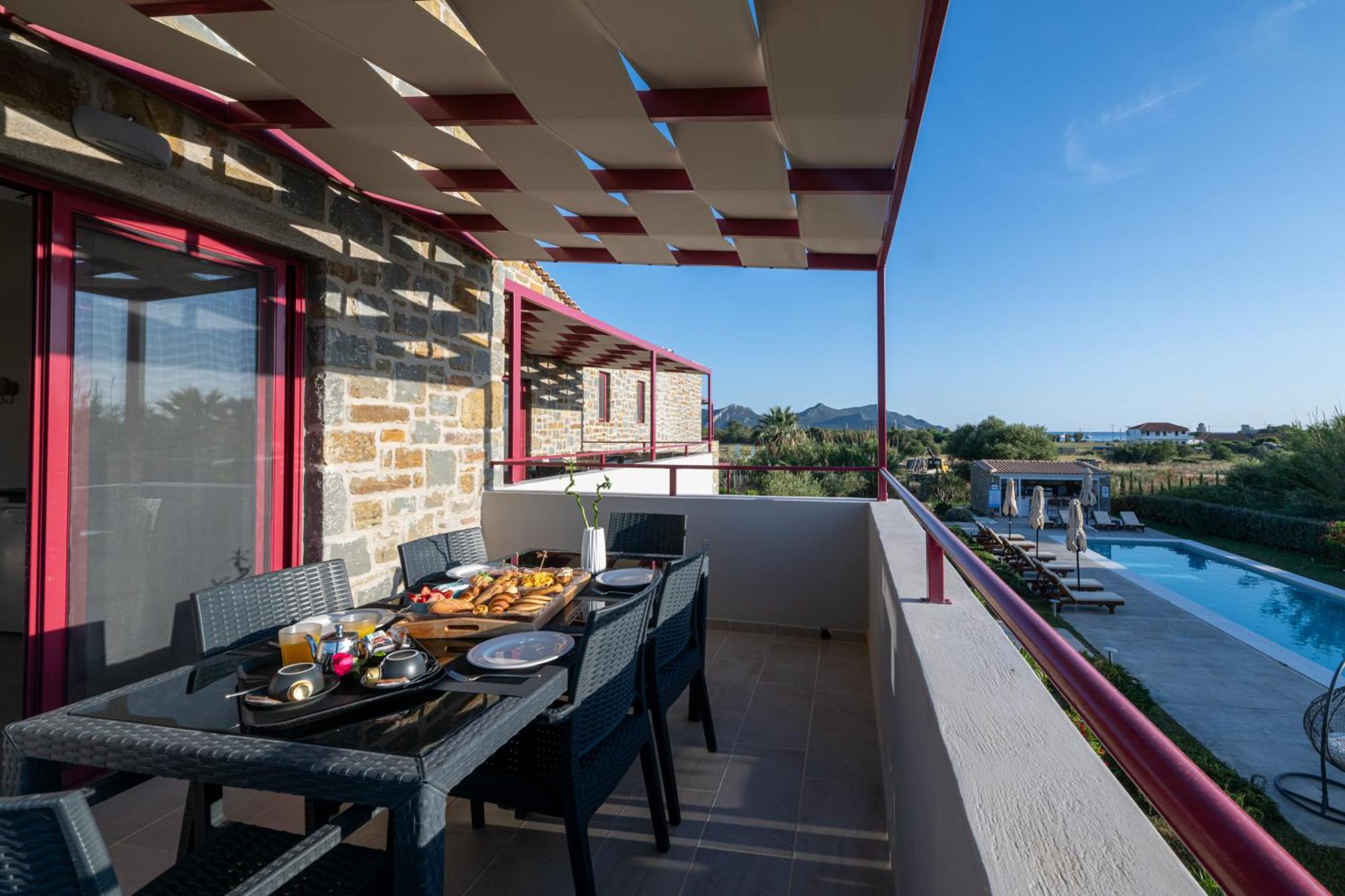 Abeloessa Methonian Hospitality Aparthotel Kültér fotó