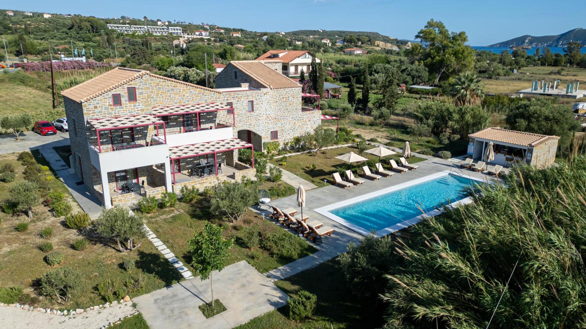 Abeloessa Methonian Hospitality Aparthotel Kültér fotó